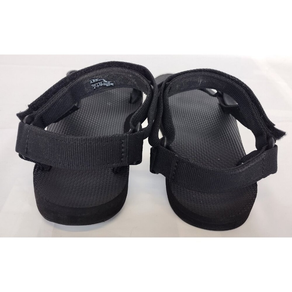 Teva Black Women's Classic Strap Sandals - Picture 4 of 5